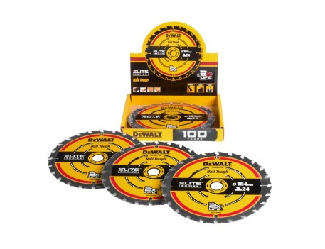 HOJA SIERRA CIRCULAR DEWALT ELITE 184MM 24D