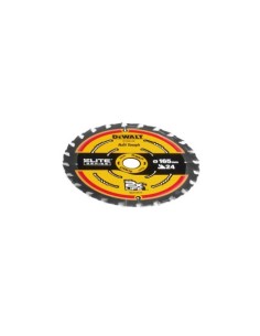 HOJA SIERRA CIRCULAR DEWALT ELITE 165MM 24T DT10624