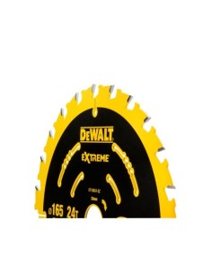 HOJA SIERRA CIRCULAR DEWALT ELITE 165MM 24T DT10624 2