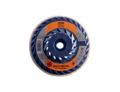 DISCO DE FIELTRO DURO PARA PULIDO 115MM M14 PFERD