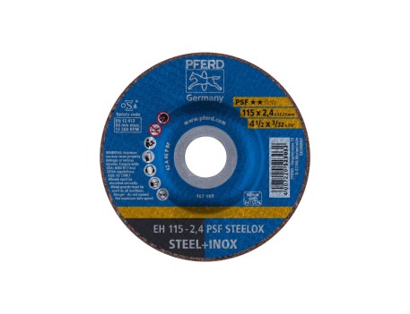 DISCO DE CORTE PARA ACERO Y INOX 115 MM 2,4 MM PFERD