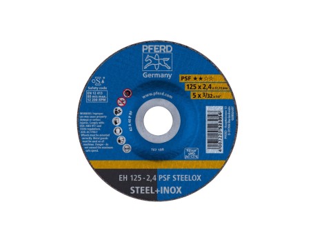 DISCO DE CORTE PARA ACERO INOXIDABLE 125MM PFERD