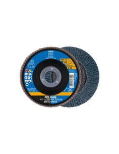 DISCO LÁMINAS LIJADORAS POLIFAN PFC 115 MM Z60 STEELOX
