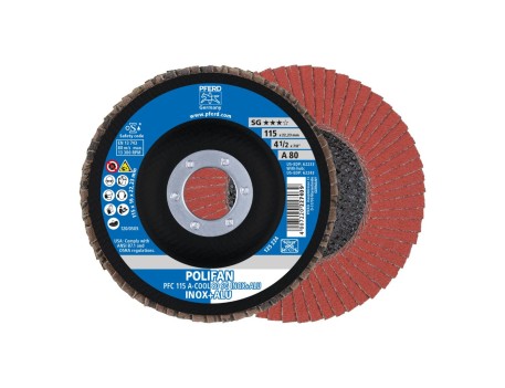 DISCO LÁMINAS LIJADORAS POLIFAN CORINDÓN 115MM