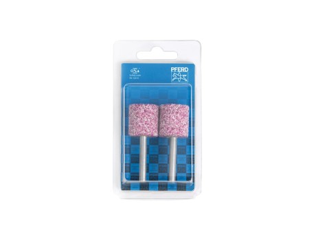 MUELA CILÍNDRICA DE ACERO PFERD ZY 25X25 MM MANGO 6 MM GRANO 30