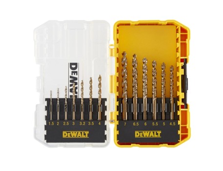 JUEGO 13 BROCAS HSS PARA METAL Y MADERA 1,5-6,5MM