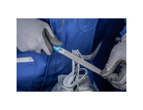 LIMA DE TALLER PLANA PUNTA USO UNIVERSAL 200MM PFERD