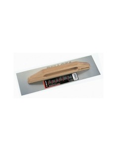LLANA LARGA RECTA INOXIDABLE CON MANGO DE MADERA PARA TRABAJOS DE ACABADO / 5865INOX