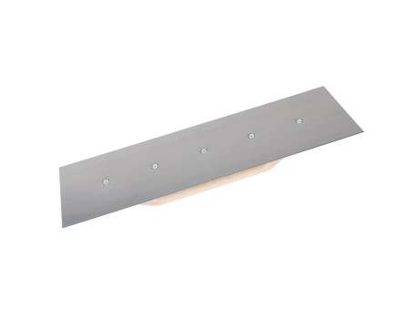 LLANA LARGA RECTA INOXIDABLE CON MANGO DE MADERA PARA TRABAJOS DE ACABADO / 5865INOX