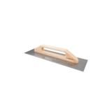 LLANA LARGA RECTA INOXIDABLE CON MANGO DE MADERA PARA TRABAJOS DE ACABADO / 5865INOX