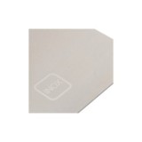 LLANA RECTA INOXIDABLE CON MANGO BIMATERIAL PARA TRABAJOS DE ACABADO Y YESO / 5861BIMINOX