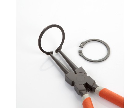 ALICATE SEEGER INT. BOCA RECTA 140 MM ALYCO ORANGE