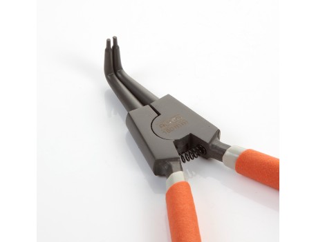 ALICATE SEEGER EXT. BOCA CURVA 140 MM ALYCO ORANGE