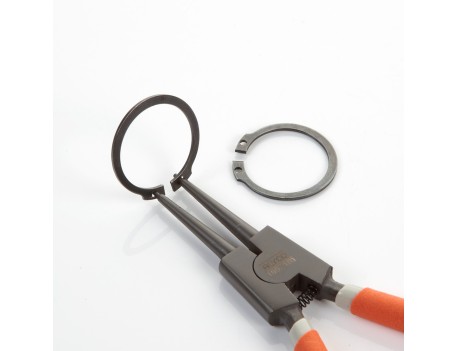 ALICATE SEEGER EXT. BOCA RECTA 140 MM ALYCO ORANGE