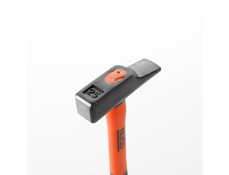 MARTILLO DE PEÑA 25 MM MANGO FIBRA VIDRIO ALYCO ORANGE