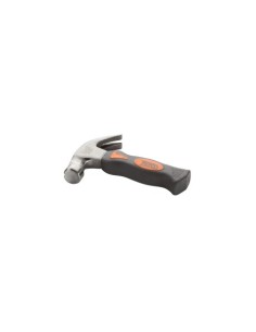 MARTILLO UÑA CURVA AMERICANO 220 GR. SERIE CORTA MANGO FIBRA VIDRIO ALYCO ORANGE
