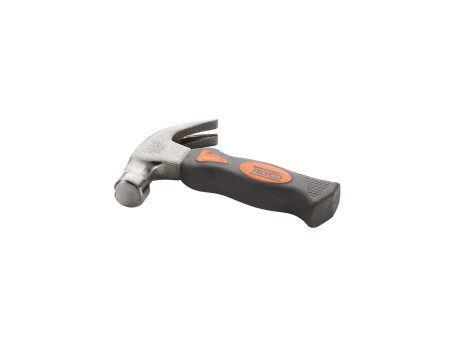 MARTILLO UÑA CURVA AMERICANO 220 GR. SERIE CORTA MANGO FIBRA VIDRIO ALYCO ORANGE