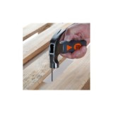 MARTILLO UÑA CURVA AMERICANO 220 GR. SERIE CORTA MANGO FIBRA VIDRIO ALYCO ORANGE