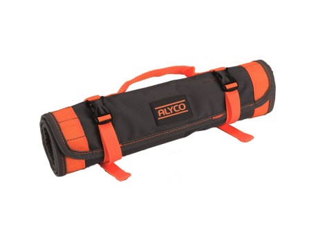 BOLSA DE NYLON ENROLLABLE ALYCO ORANGE
