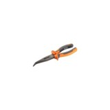 ALICATE DE BOCAS SEMIRREDONDAS CURVAS CON CORTE 200 MM ALYCO ORANGE