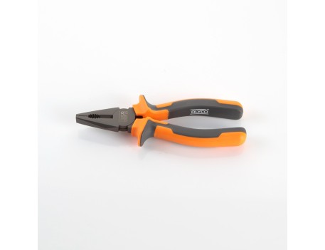 ALICATE UNIVERSAL MANGO BIMATERIAL 180 MM ALYCO ORANGE