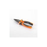 ALICATE UNIVERSAL MANGO BIMATERIAL 180 MM ALYCO ORANGE