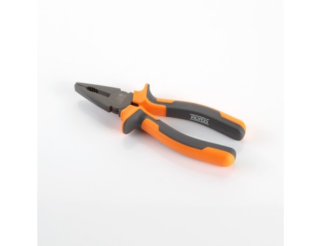 ALICATE UNIVERSAL MANGO BIMATERIAL 160 MM ALYCO ORANGE