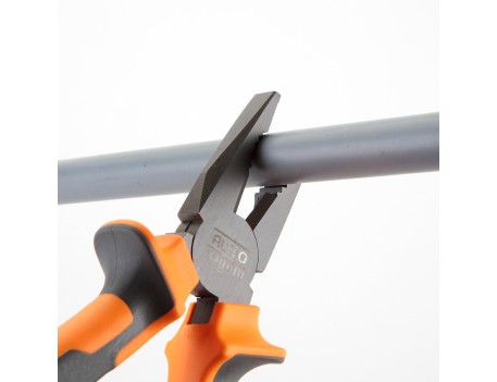 ALICATE UNIVERSAL MANGO BIMATERIAL 160 MM ALYCO ORANGE