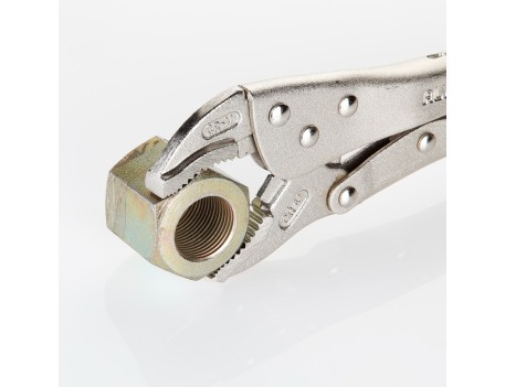 TENAZA GRIP BOCAS CURVAS C/CORTE 135 MM