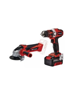 SET TALADRO AMOLADORA TE-TK 18/2 LI KIT 18V 2X2.0AH EINHELL 2