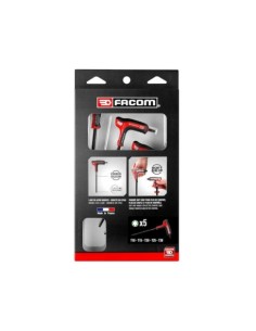 5PCE P EN FORMA HEXAGONAL TORX CLAVE SET