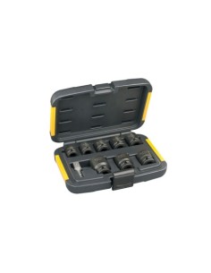 JUEGO LLAVES VASO DEWALT 9PZAS DT7507-QZ