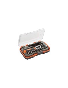 JUEGO DE VASOS Y ACCESORIOS 31 PZAS 1/4 ALYCO ORANGE