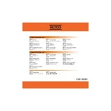 JUEGO DE LLAVES Y ACCESORIOS 110 PZAS DE 1/2 - 1/4 ALYCO ORANGE