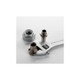 LLAVE AJUSTABLE MOLETA CENTRAL 300 MM ALYCO ORANGE