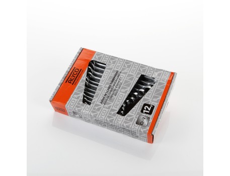 JUEGO DE LLAVES COMBINADAS 12 PZS ALYCO ORANGE