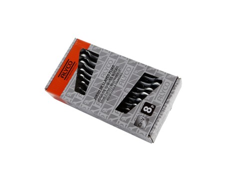 JUEGO DE LLAVES FIJAS, CAJA DE CARTON ALYCO ORANGE