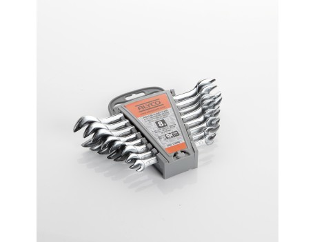 JUEGO DE LLAVES FIJAS, CAJA DE CARTON ALYCO ORANGE