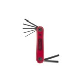 JUEGO LLAVES ALLEN PLEGABLE 1,5-6 MM 7 PZ