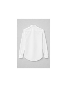 CAMISA POPELÍN SEMIENTALLADA MANGA LARGA 67%PE 33%C
