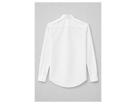 CAMISA POPELÍN SEMIENTALLADA MANGA LARGA 67%PE 33%C