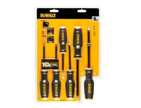 SET 6 DESTORNILLADORES FULL FIT DEWALT DWHT62056