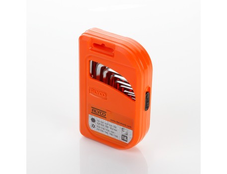 JGO. COMBINADO LLAV. ALLEN+TORX INV. ALYCO ORANGE