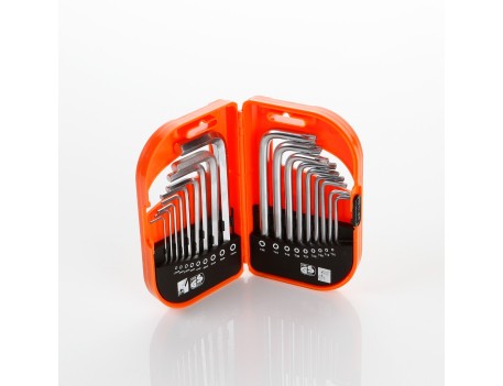 JGO. COMBINADO LLAV. ALLEN+TORX INV. ALYCO ORANGE