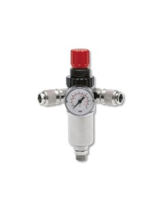 REGULADOR PRESION 3/8 M  2 SALIDAS