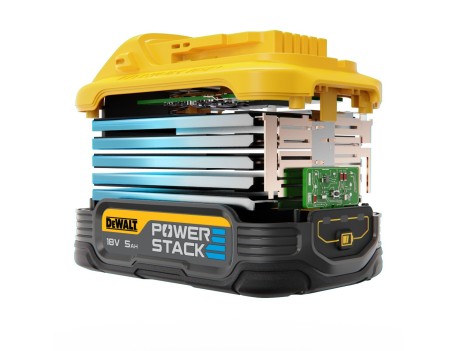 BATERÍA DEWALT XR POWERSTACK 18V 5AH DCBP518