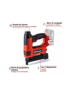 GRAPADORA SIN BATERÍA EINHELL 18V POWER X-CHANGE 2
