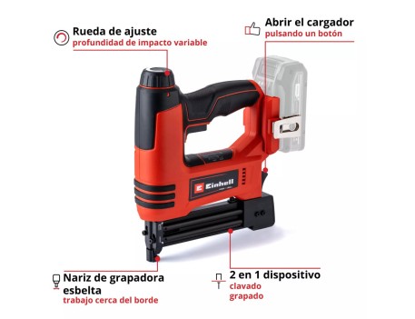 GRAPADORA SIN BATERÍA EINHELL 18V POWER X-CHANGE