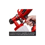 PISTOLA PINTURA HVLP 600ML TE-CP 20/600 NEUMÁTICA
