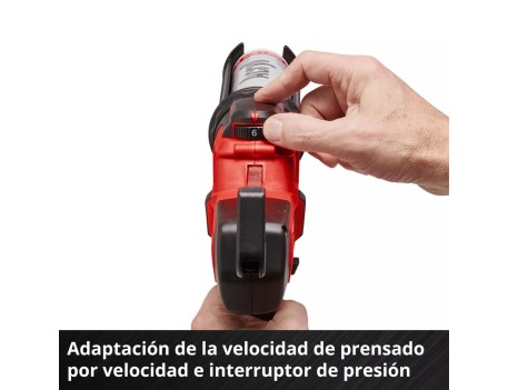 PISTOLA SILICONA BATERÍA EINHELL TE-SG 18/10 LI 18V